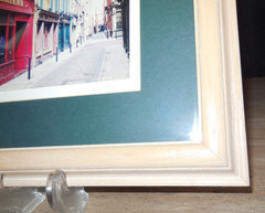 Vtg Original Signed Jani Photo of O’Brians Irish Pub Dublin Street Scene
