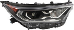 Right Headlight Assembly Compatible with R-A-V-Four 2019-2023 | Front Projector