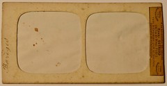 Stereoscopic day-night view, City of Barèges in France, Henri Guerard, 8.5x17cm