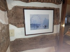 Vintage Asian Signed Framed G Liang “Fishing in Spring At Li River” Photograph