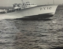 Original ’40 MORRIS ROSENFELD US Navy MOTOR TORPEDO Boat PT-10 SIGNED Photograph