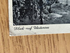 Postcard field post postcard Westensee Beckmanns Gasthof FG