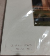 Chase Farm Lincoln RI Day Signed 1994 Historical Photograph Barn and Farm Silos