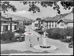 Saint-Jean-Pied-De-Port, Glass Photo Plate, Black & White Negative 11×15 CM