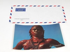 Sudan Expedition 1977 Envelope & Nuba Postcard – From Leni Riefenstahl Estate