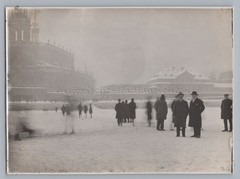Dresden 1929 – Icy Elbe Hofkirche – Motion Blur – Old Photo 1920s