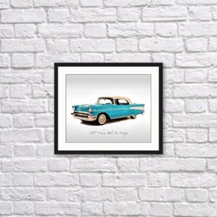 Classic Cars – 1957 Chevy Bel Air – Print