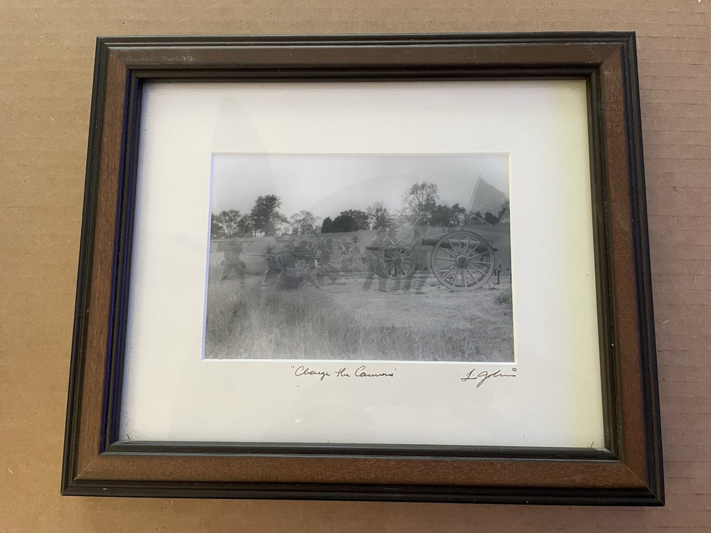 Tim Johnson LIVING IMAGES Civil War Soldiers Battle GHOSTS Print Picture SIGNED