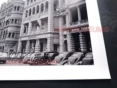 40’s Large HONG KONG STAR FERRY TERMINAL WATERFRONT ROAD Old Vintage Photo 香港老照片