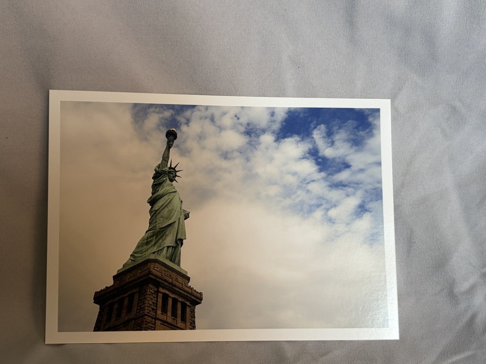 Original 5×7 NYC Photography Print, Statue of Liberty – by 26ShadesofGreen
