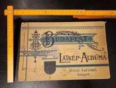 Schneider Views Album Budapest Latkep Albuma Hotel National Art Nouveau 1900