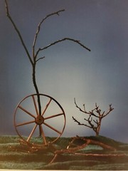 THE WHEEL ORIGINAL SIGNED ART PHOTO COLOR STETTNER VTG MATTE NJ CAMERA