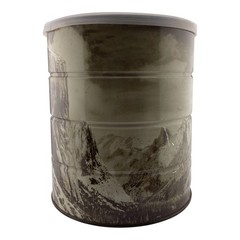 Vintage Ansel Adams ‘Winter Morning» Yosemite Valley Calif Hills Bros Coffee Can