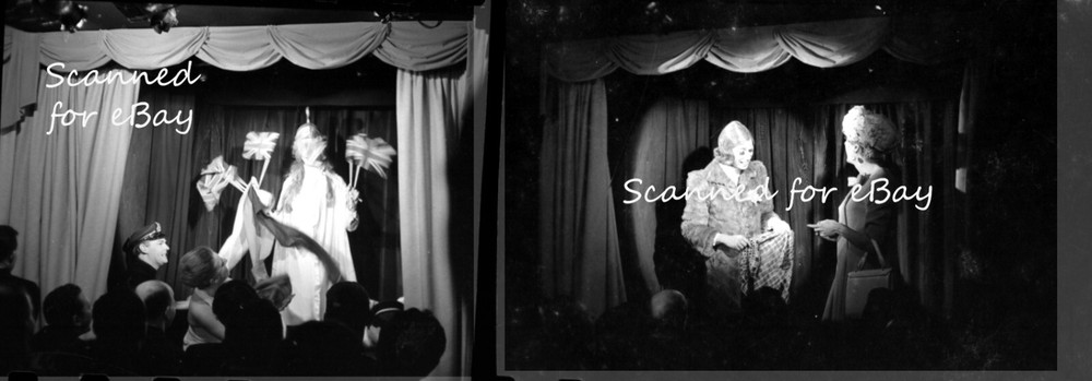 DRAG ACT ROGERS & STARR LIVE ON STAGE FEMALE IMPERSONATORS – 2 NEGATIVES 1960s