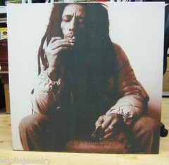 BOB MARLEY SEPIA PHOTO ON CANVAS by GLEN LA FERMAN SIGNED LIMITED EDITION