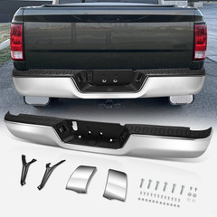 Rear Bumper Step Pad Compatible with 2009-2024 Dodge Ram 1500 2500 3500, Non Hol