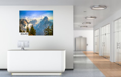 Heights of Wonder: Half Dome Yosemite National Park Print Wall Art
