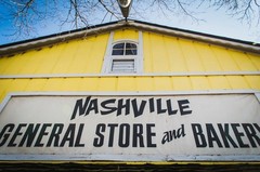 Nashville Indiana General Store Sign Metal Art Print Wall Hanging Photo