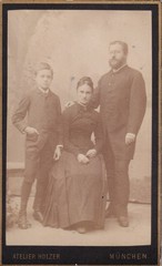 CDV – family portrait – Munich 1889