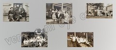 5 Antique Photos Early 1900s Friends Outdoors People DIGITAL DOWNLOAD You Print