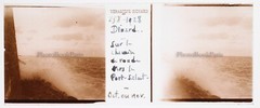 France Dinard Shine Wave 1928 Photo Stereo Plate De Verre Vintage V21L17n1