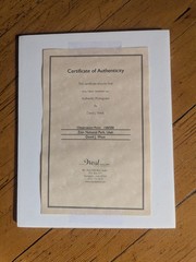 West Gallery Authentic Photograph of Observation Point, 7×4 Signed by David West