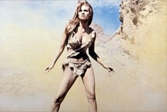 ART.COM Stretched Canvas Print One Million Years BC, Raquel Welch, 1966, 24″ …