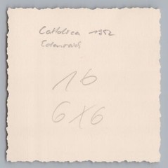 Cattolica Gabicce Mare 1952 – Woman Coast – Vintage Photo 1950s