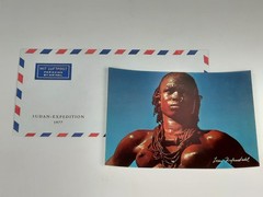 Sudan Expedition 1977 Envelope & Nuba Postcard – From Leni Riefenstahl Estate