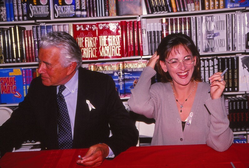 Dia Marlee Matlin and John Forsythe 1994 KB Format Photographer P7-16-2-2