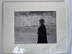 Mark Ritter Signed Photography – «Lubavitch Rebbe – New York City» B&W Print