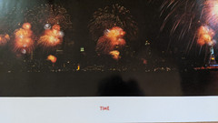 Time Magazine Large Photo Poster 34 x 20″ Ted Thai The 4th of July~New York City