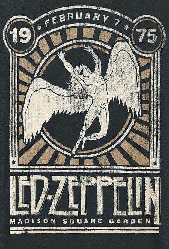 Led Zeppelin Concert Posters Lot of 2 Different 4×6 Re-Print #0000