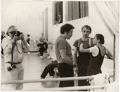 Mikhail Lavrowsky + Natalia Bessmertnova Ballet Rehearsals Photo Photo 1974 31x24cm