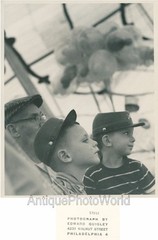 Boys spectators in Civil War hats circus fair vintage art photo Edward Quigley