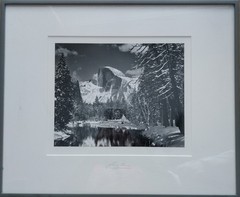 ANSEL ADAMS, (American, 1902-1984), Half Dome, Merced River, Winter