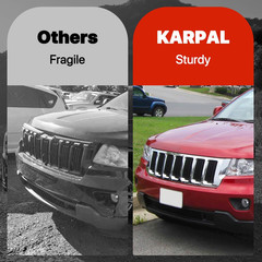 Front Bumper Grille Lower Grill Compatible with 2011-2013 Jeep Grand Cherokee Re