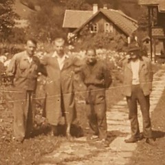Photo Antique, Vintage, 4 Men in the Mountains, 210024