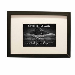 Give It To God & Go To Sleep Printable Wall Art Christian Quot Digital Download