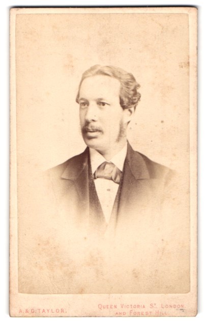 Photograph A. & G. Taylor, London, Portrait of an Elegant Gentleman