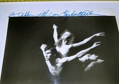 THE JOFFREY BALLET SIGNED 8×10 PRESS PHOTO ELIZABETH PARKINSON DANCE SEA SHADOW