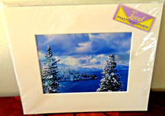 Jon Paul Signed Landscape Photograph Lake Tahoe 4 X 6 Print Ready In 8 X 10 Mats