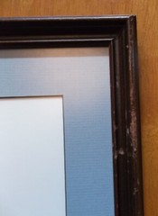 Framed Matted & Signed Amish on Hayraker? Photograph