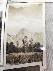 VTG Yosemite photo lot original snapshots lot of 9 retro travels Nature v2828