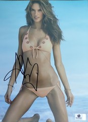 ALEXANDRA AMROSIO V.S. Sports Illustrated Hand Signed 8 X 10 Autograph GA COA