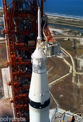 Photo NASA – Apollo 11 Moon Rocket Saturn V Before Launch