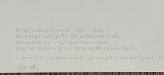 Ernst Ludwig Kirchner, Alfred Döblin, photograph from the estate, 1932