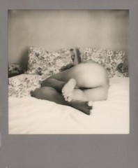 Original ART Nude Polaroid Picture Olivia Linz 158 by Herr Merzi