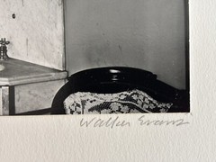 WALKER EVANS Original Signed Silver Gelatin «Storrs House, Hartford» 1933