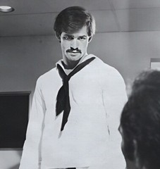 VINTAGE MALE PORTRAIT #0124-235 -j.w. king 1983 -free shipping in usa